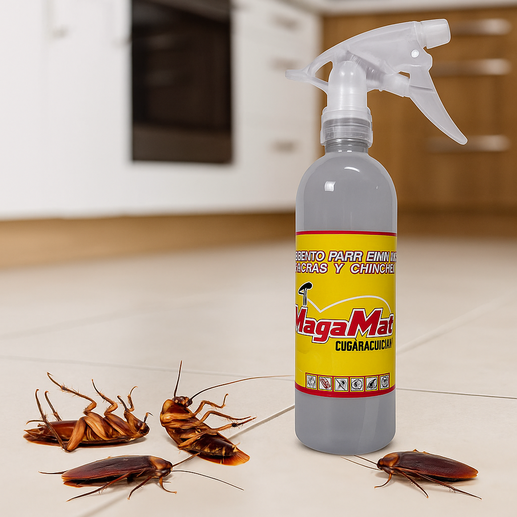 Plagamat Adiós Cucarachas - 500 ml Acción Eficaz